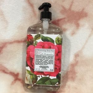 Fresh Rosewater Scented Moisturizing Hand Soap coconut essential oils NWT 24.5oz